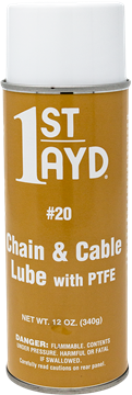 Picture of Open Chain Light Oil Lubricant  Fortified w/ PTFE 24x12 oz/case