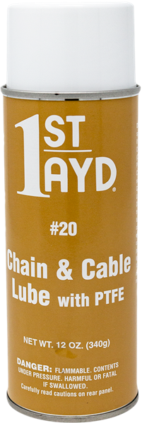 Picture of Open Chain Light Oil Lubricant  Fortified w/ PTFE 24x12 oz/case