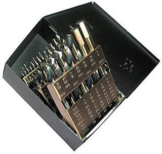 Picture of Norseman Drill Bit Set 175-AG Steel Case 1/16 - 1/2" - 29pc