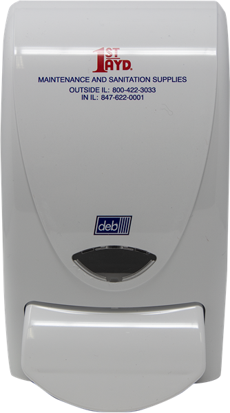 Picture of 1 Liter Foaming Soap Dispenser, White, 1st Ayd Imprint  15/case