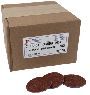 Picture of 50 Grit Quick Change AbrasiveDiscs 2"  50/pack-Medium