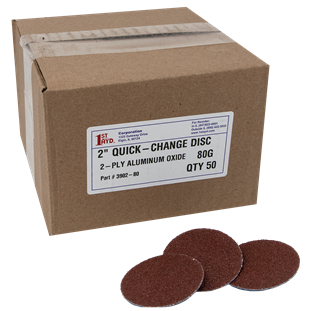 Picture of 80 Grit Quick Change AbrasiveDiscs 2" 50/Pack