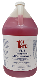 Picture of Orange Ayd All Purpose Cleaner 4x1 gal