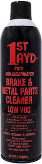 Picture of Low VOC Brake Parts Cleaner24 x 14 oz/case ***50cs/skid