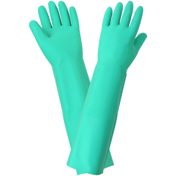 Picture of Unsupported Nitrile Glove 22 mil - 19" Long - 2XL