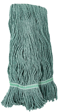 Picture of Green Washable Mop Heads - Multiple Sizes