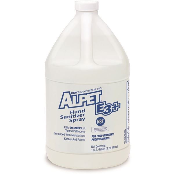 Picture of Alpet E3 Plus Hand Sanitizing Spray 4 x 1 gallon/case