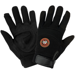 Picture of Hot Rod Spandex Over AireFlexSynthetic Leather Glove - LG