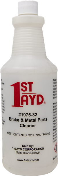 1ST AYD LOW VOC BRAKE PARTS CLEANER - CASE OF 24 CANS - FREE