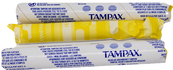 Picture of Tampax Sanitary Tampons 100%cotton 500/cs