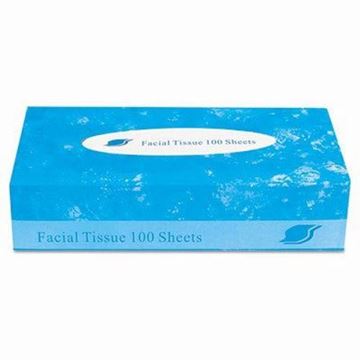 Picture of Economy Facial Tissue Lifeguard Brand  100 sheets/box, 30 boxes/case