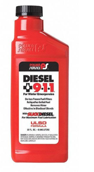 Picture of Diesel 911 Reliquifies Gelled Diesel Fuel 12 x 1 quart/case
