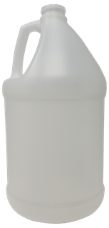 Picture of 1 Gallon Plastic Bottlew/ Handle-Natural 48/case