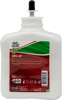Picture of SBS-40 Medicated Cream Hand Lotion 6 x 1 Liter/Case