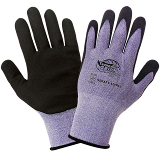 Picture of Tsunami Grip Purple Extreme Foam Gloves   72 prs/case
