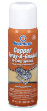 Picture of Permatex Hi-Temp Copper Spray Gasket Sealant 12 x 9 oz/case