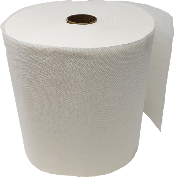 Picture of White 8" x 425' Roll Towel 12 rolls/case