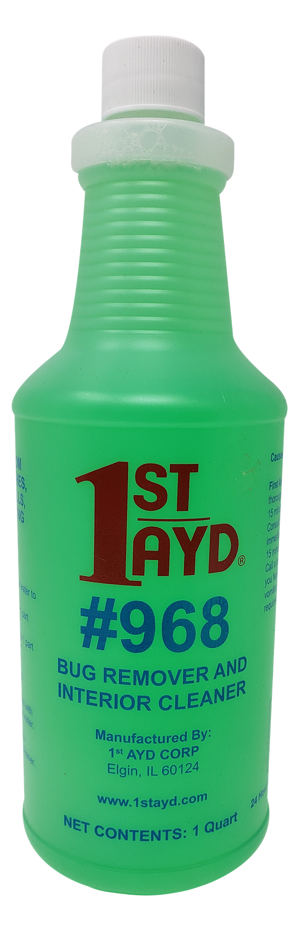 1st Ayd Corporation. Bug Remover and Interior Cleaner - Multiple Sizes