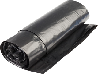 Picture of Black Liners, 45 gal, 40 x 46, 1.5 mil  10/10/100 Roll/cs 81cs/Skid