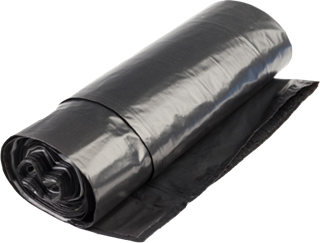 Picture of Garbage Bags 44 x 47, Black 56 Gal 10/Roll - 10 Rolls/Case