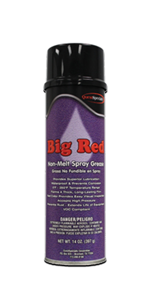 Picture of Big Red Non-Melt Spray Grease 12x14 oz/case