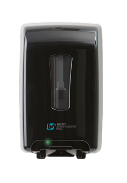 Picture of Black VersaClenz Touch Free Sanitizer & Soap Dispenser (includes batteries) 6/cs