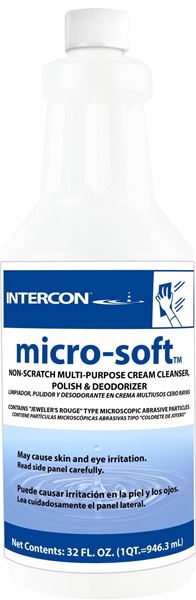 Picture of Micro-Soft Non-Scratching Cream Cleaner 12x1 qt/case