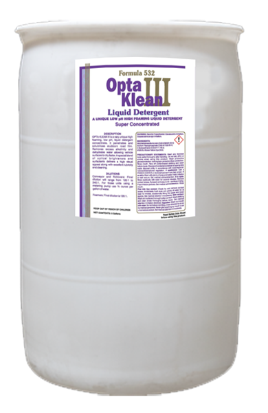 Picture of Opta-Klean III High FoamingLiquid Detergent 30 gal