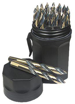 Picture of Norseman Vortex Drill Bit Set29 Drill Bits/Set, Black Plastic Case