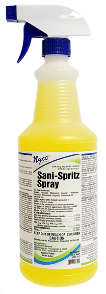 Picture of Sani-Spritz Spray One-StepDisinfectant Cleaner 12 qts/case