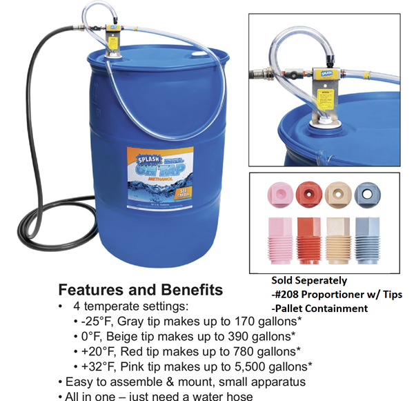 1st Ayd Corporation. Windshield Washer Concentrate (Methanol) 55 Gal Drum