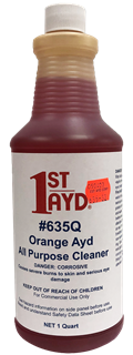 Picture of Orange Ayd All Purpose Cleaner 12 x 1 quart/case