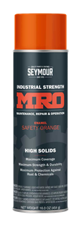 Picture of Seymour MRO Safety OrangeSpray Paint 6 x 16 oz/case