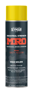 Picture of Seymour MRO Safety YellowSpray Paint 6 x 16 oz/case