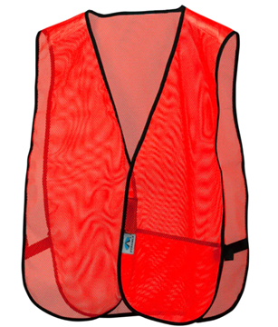 Picture of Standard Orange Safety Vests S-XL 100/cs 