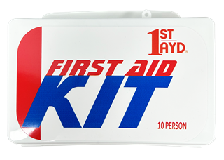 Picture of First Aid Kit - Plastic 10 Person