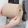 Picture of Brown 8" Roll Towels Med Wt 8" x 800' - 6/case
