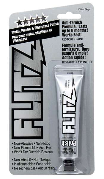 Picture of FLITZ Metal, Plastic & Fiberglass PolishPASTE 50 gram Blister Tube 20/case