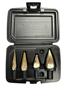 Picture of ULTRA BIT Step Drill Set 4 Drills in a Case