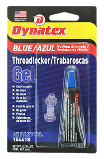 Picture of Blue Gel Threadlocker, Medium Strength 12 x 6 ml/case