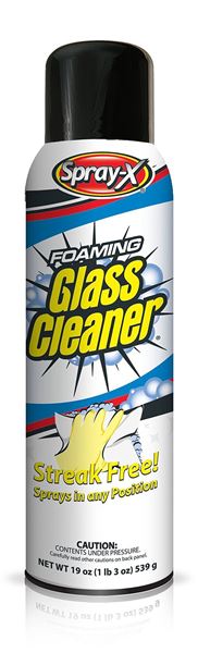 Picture of Spray-X Foaming Glass Cleaner (No Ammonia) 12x19 oz/case