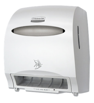 Picture of Automatic Touchless 8" Roll Towel Dispenser - White