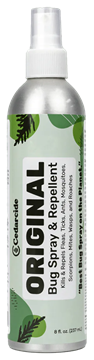 Picture of Cedarcide Tickshield Extra Strength 8 oz aerosol spray 20/cs (innerpack 2pkg 10)