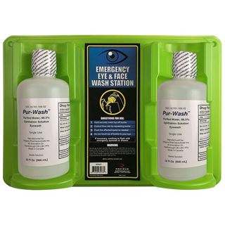 Picture of Eyewash Wall Station Double Bottle 32 oz (Bottles included)