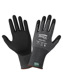 Picture of Samurai Cut Resistant A4 Glove 21 Gauge, Salt and Pepper color -Large