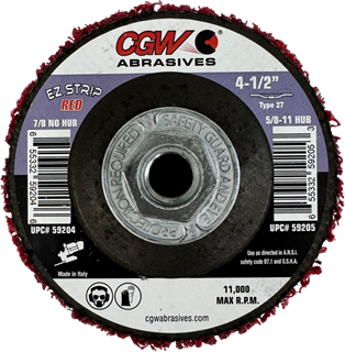 Picture of EZ Strip Wheel 4.5"x 5/8"-11  10/Box