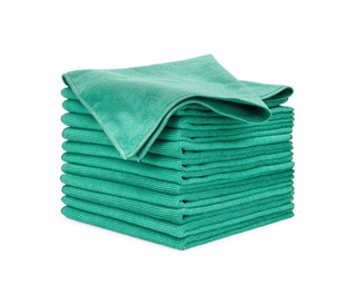 Picture of Microfiber Towels Green 16" x 16"  300gsm 50/bag 4bags/case