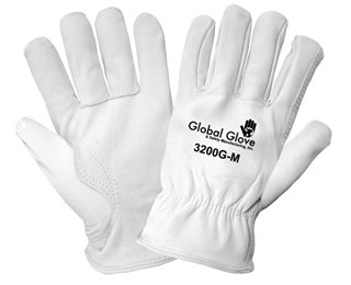 Picture of Premium Goatskin Leather Drivers  Gloves-Med 12ea/pkg  6 doz/case