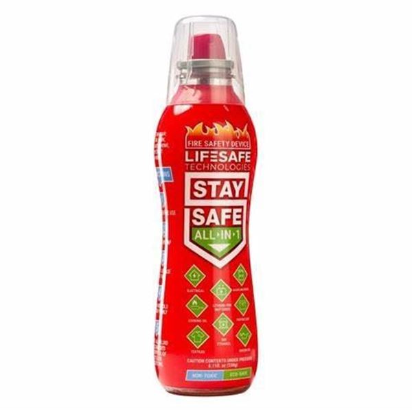 Picture of Stay Safe All-in-1 Portable Fire Extinguisher  8.11oz  24/cs