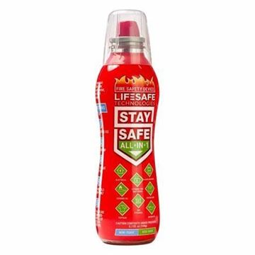 Picture of Stay Safe All-in-1 Portable Fire Extinguisher  8.11oz